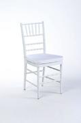 White Chiavari chair with cushion White Chiavari chair with cushion