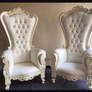 White Throne Chair White Throne Chair