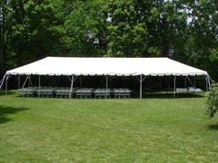 20X60FT White Party Tent, Chairs & Tables 20X60FT White Party Tent, Chairs & Tables