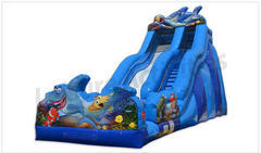 Shark Water Slide 20FT tall Shark Water Slide 20FT tall