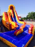Fire and Ice Water Slide 21 FT Tall Fire and Ice Water Slide 21 FT Tall