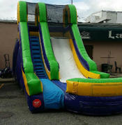 15FT Purple Yellow and Green Water Slide 15FT Purple Yellow and Green Water Slide
