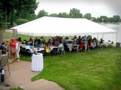 20X40FT White Party Tent, Chairs & Tables 20X40FT White Party Tent, Chairs & Tables