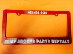 jump around party rental license plates cover jump around party rental license plates cover