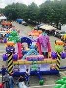 Monsters toddler playground bounce house 30x40 Monsters toddler playground bounce house 30x40