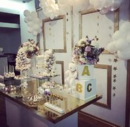White & Gold Table White & Gold Table