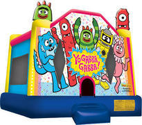 Yo Gabba Gabba bounce house Yo Gabba Gabba bounce house